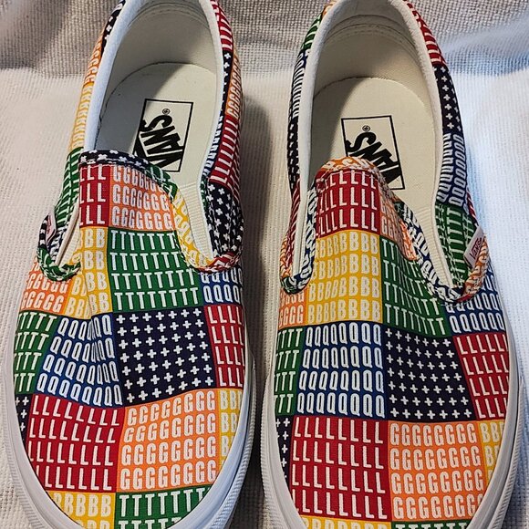 VANS Pride edition Womans size 10 **NEW** - Picture 1 of 5